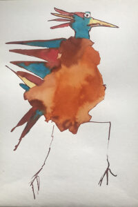 Theo de Graaff Vogeltekening 17