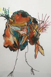 Theo de Graaff Vogeltekening 21