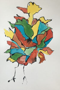 Theo de Graaff Vogeltekening 3